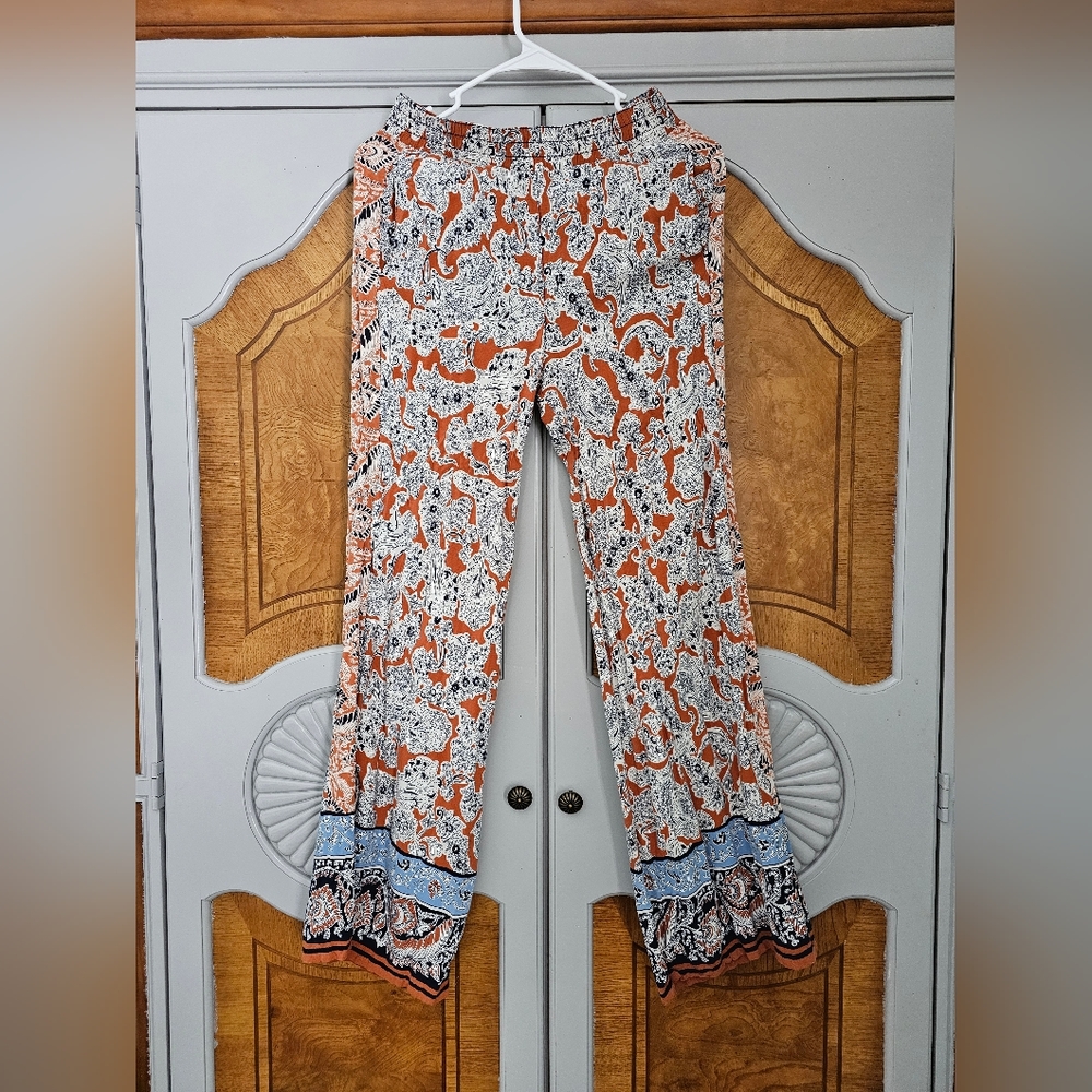 Hight waisted, flowly boho pants